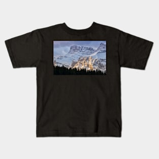 Golden Mount Rundle Kids T-Shirt